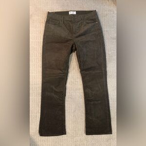 Women’s Gap corduroy baby boot mid-rise pants